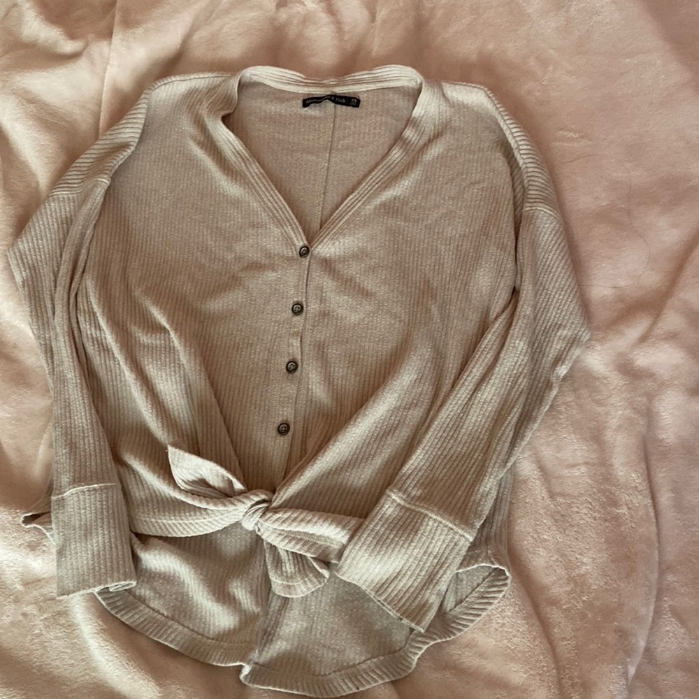 Abercrombie&fitch Front Tie Top